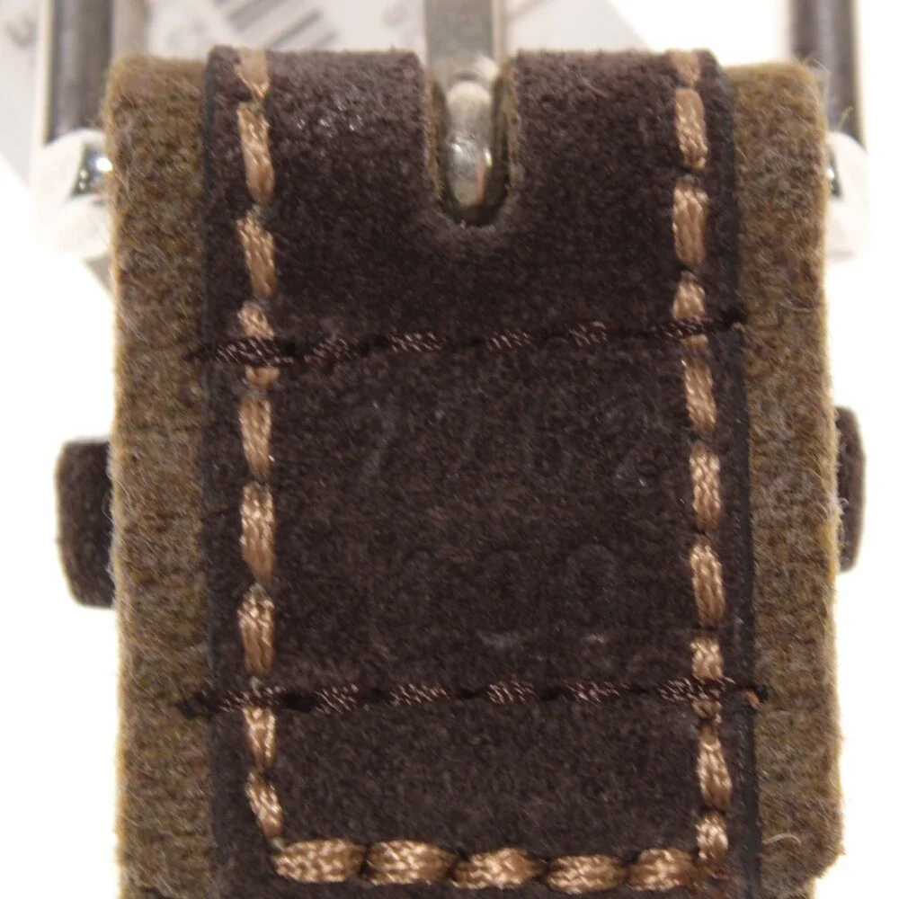 Kilgore Trout NWT Classic Belt Size 38 US in Brown Suede